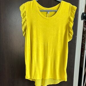 Ruffle Sleeve Knit Tunic